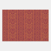 Lotus Luxe TapestPattern - Der weiße Lotus Geschenkpapier Set (Vorderseite 3)