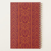 Lotus Luxe TapestPattern - Der weiße Lotus Planer (Rückseite)