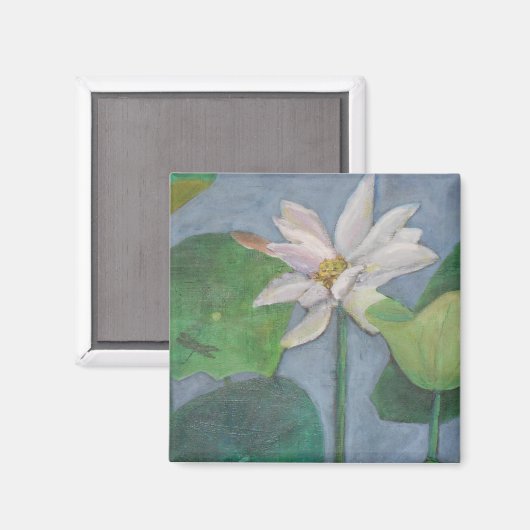 Lotus Magnet (Vorderseite/Rückseite)