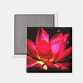 Lotus Magnet (Vorderseite/Rückseite)