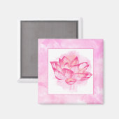 Lotus Magnet (Vorderseite/Rückseite)