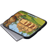 Lotus Mahal, Vijayanagara, Indien Laptopschutzhülle (Vorne Knopf)