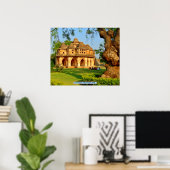 Lotus Mahal, Vijayanagara, Indien Poster (Heimbüro)