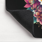 Lotus-Mandala-Boho-Blumen-Yoga-Meditation-Zen Mousepad (Ecke)