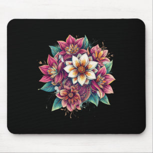 Lotus-Mandala-Boho-Blumen-Yoga-Meditation-Zen Mousepad