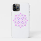 Lotus Mandala Design Case-Mate iPhone Hülle (Rückseite)