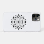 Lotus Mandala Design Case-Mate iPhone Hülle (Rückseite (Horizontal))