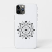 Lotus Mandala Design Case-Mate iPhone Hülle (Rückseite)