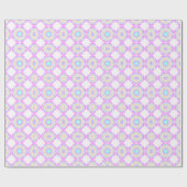 Lotus Mandala Design Geschenkpapier (Flach)