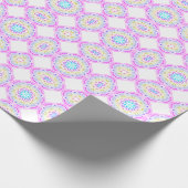 Lotus Mandala Design Geschenkpapier (Ecke)