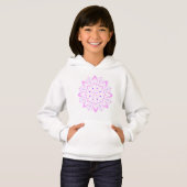 Lotus Mandala Design Women's Pullover Hoodie (Vorne ganz)