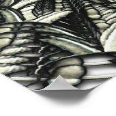 Lotus Mandala Fraktal Poster (Ecke)