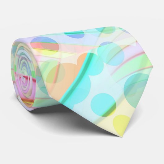 Lotus Mandala Krawatte (Gerollt)