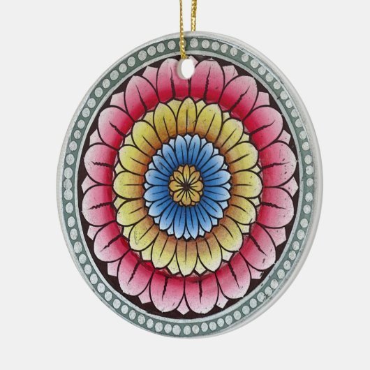Lotus Mandala Ornament (Links)