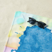 Lotus Mandala Strandtuch (Beispiel)