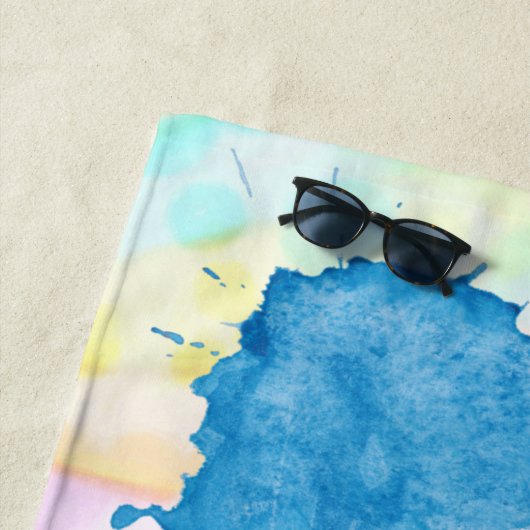 Lotus Mandala Strandtuch (Beispiel)