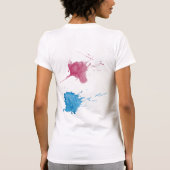 Lotus Mandala T-Shirt (Rückseite)