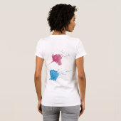 Lotus Mandala T-Shirt (Schwarz voll)