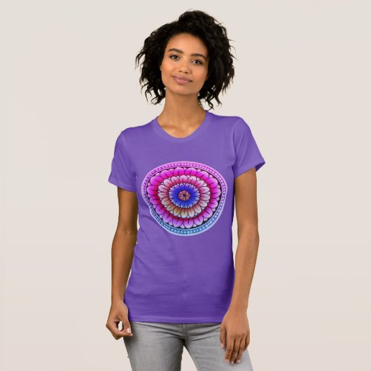 Lotus Mandala T-Shirt (Vorne ganz)
