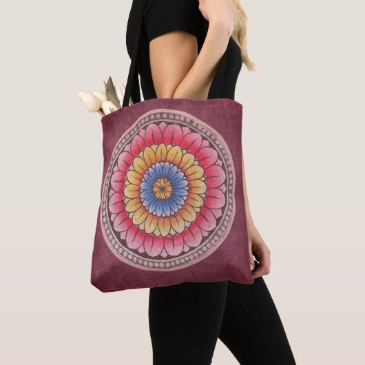 Lotus Mandala Tasche (Von Nahem)