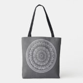 Lotus Mandala Tasche (Rückseite)