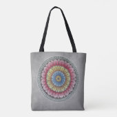 Lotus Mandala Tasche (Rückseite)