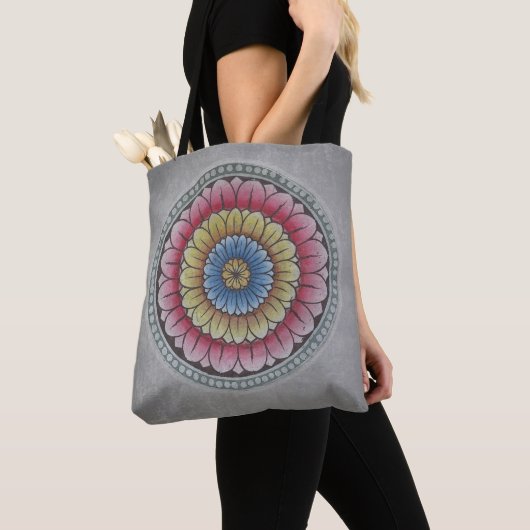 Lotus Mandala Tasche (Von Nahem)