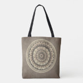 Lotus Mandala Tasche (Rückseite)