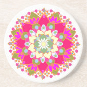 Lotus Mandala Untersetzer (Vorne)