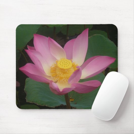 Lotus-Mausunterlage Mousepad (Mit Mouse)