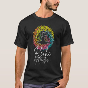 Lotus Meditation Chakra Spirituelle Heiler Reiki M T-Shirt