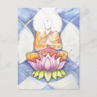 Lotus mediticus postkarte