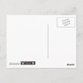 Lotus mit Chakra Postkarte (Rückseite)