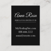 *~* Lotus-Mond spielt heiliges Symbol zum Visitenkarte (Rückseite)