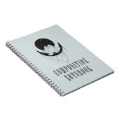 Lotus Moon Stars Cosmic Notizblock (Rechte Seite)