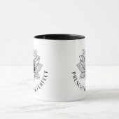 Lotus Mother Child Present Mantra Art Tasse (Zentrum)