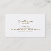 Lotus Museo della Città di Lugano Visitenkarte (Rückseite)