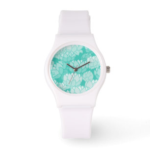 Lotus-Muster 2 Armbanduhr