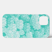 Lotus-Muster 2 Case-Mate iPhone Hülle (Rückseite (Horizontal))