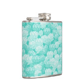 Lotus-Muster 2 Flachmann (Rechts)