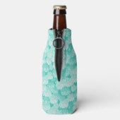 Lotus-Muster 2 Flaschenkühler (Flasche Rückseite)