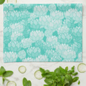 Lotus-Muster 2 Handtuch (Gefaltet)