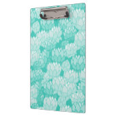 Lotus-Muster 2 Klemmbrett (Links)