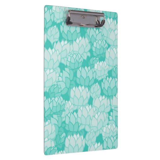 Lotus-Muster 2 Klemmbrett (Rechts)