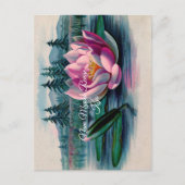 Lotus Nam Myoho Renge Kyo Buddhistische Karte (Vorderseite)