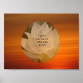 Lotus "Nam Myoho Renge" Kyo Poster (Vorne)