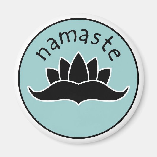 Lotus Namaste Magnet (Vorne)