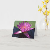 Lotus Notecard Karte (Gelbe Blume)