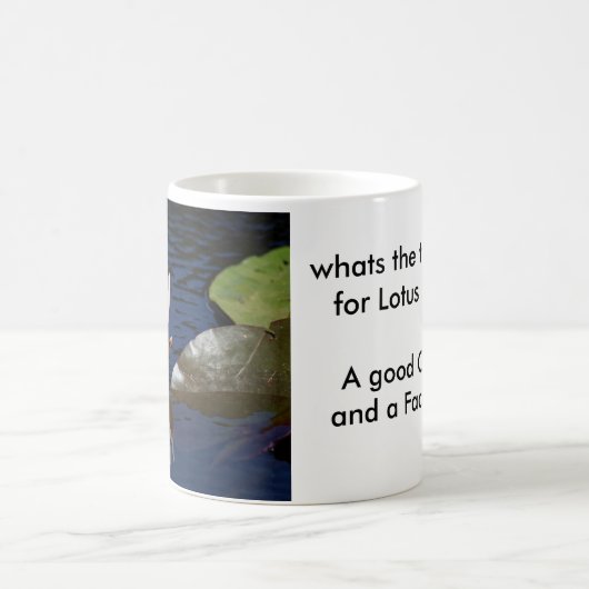 Lotus Notes- oder Kaffeemorgen Kaffeetasse (Mittel)