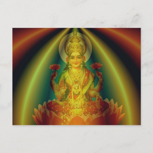 Lotus of Liebe Postkarte (Vorderseite)